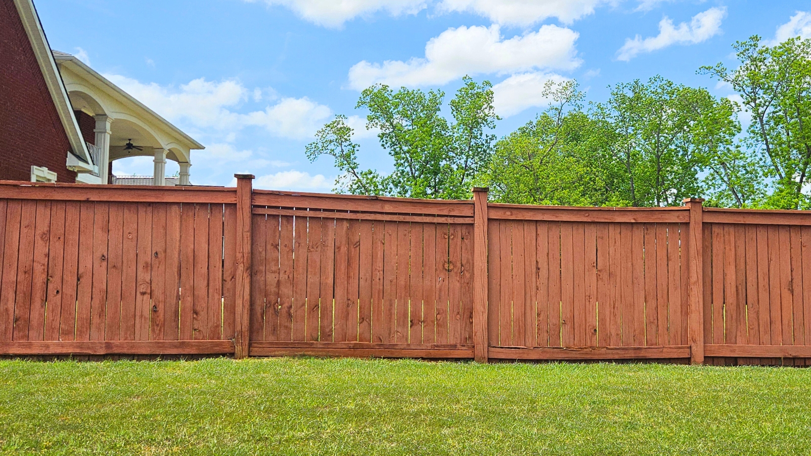 deck stain and pressure washing